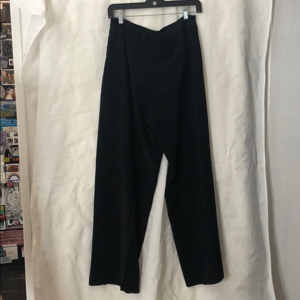 Amanda Smith Petites black work dress pants a 12P